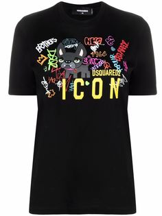 Dsquared2 футболка Icon с графичным принтом