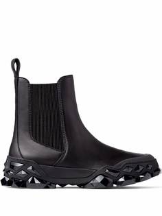 Jimmy Choo Diamond x Chelsea leather boots