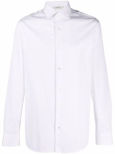 Z Zegna рубашка со срезанным воротником