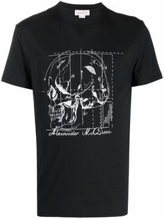 Alexander McQueen graphic-print short-sleeved T-shirt