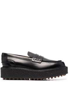 Tods лоферы на платформе Tod`S