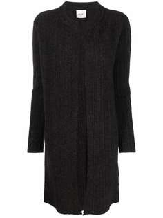 Alysi ribbed knit long cardigan