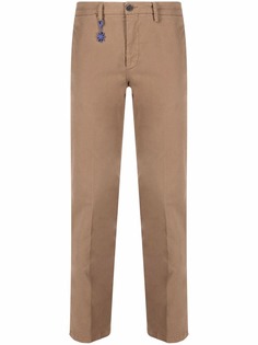 Manuel Ritz charm-detail cotton chinos
