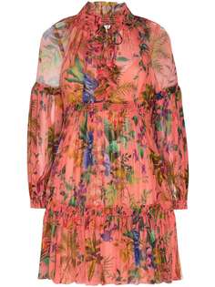 ZIMMERMANN ZIM TROPICANA LANTERN HNK BLL LS LACE UP