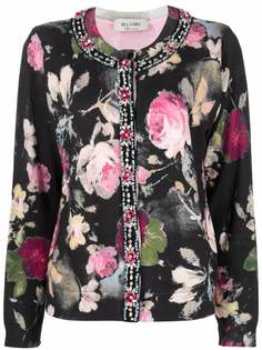 Blugirl crystal-detail floral cardigan