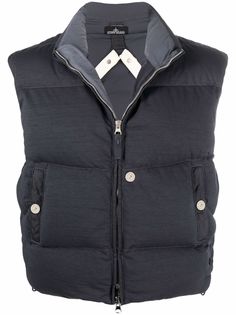 Stone Island Shadow Project padded down gilet