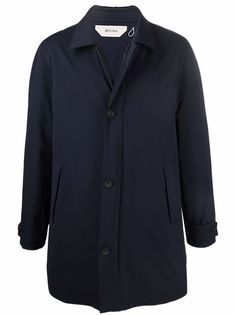 Ermenegildo Zegna buttoned-up long-sleeved coat