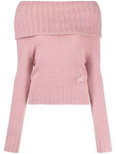 Blumarine джемпер с открытыми плечами