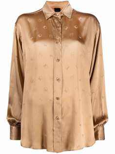 Pinko рубашка с длинными рукавами и логотипом