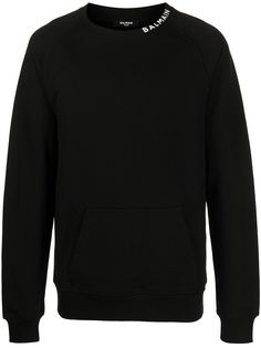 Balmain толстовка с накладным карманом