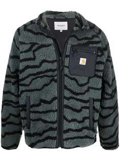 Carhartt WIP куртка из шерпы с нашивкой-логотипом