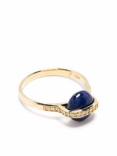 Pamela Love кольцо Saturn из желтого золота с бриллиантом