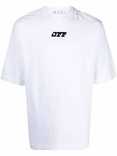 Off-White футболка с логотипом