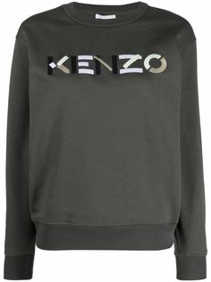 Kenzo толстовка с вышитым логотипом