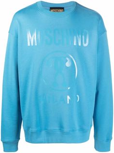 Moschino толстовка с логотипом