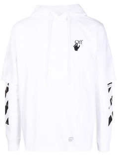 Off-White худи с принтом Caravaggio Arrows