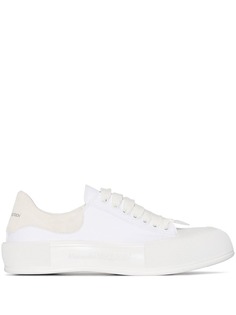 Alexander McQueen кеды Deck Plimsoll