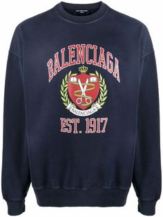 Balenciaga толстовка с логотипом