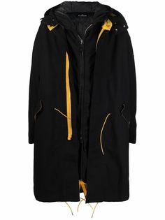 Stone Island Shadow Project two-tone padded jacket