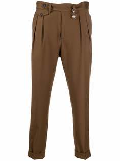 Manuel Ritz charm-detail five-pocket tailored trousers