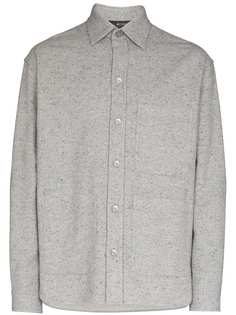 Z Zegna ZZEGNA MID GREY LS SHT GRY