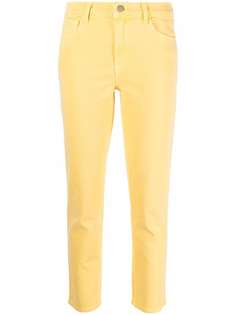 J Brand mid-rise cropped jeans