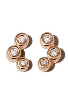 Adina Reyter серьги из желтого золота с бриллиантами
