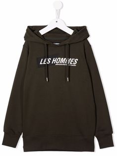 Les Hommes худи с логотипом