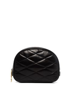 Saint Laurent стеганый кожаный клатч
