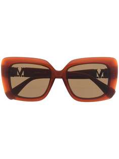 Max Mara солнцезащитные очки в массивной оправе