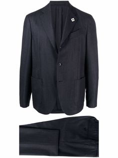 Lardini костюм с однобортным пиджаком