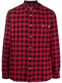 Woolrich рубашка в клетку