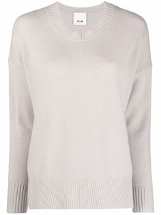 Allude кашемировый джемпер с круглым вырезом