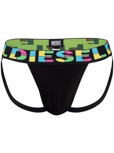 Diesel трусы-джоки с логотипом