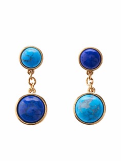 Oscar de la Renta серьги с декоративными камнями