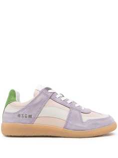 MSGM кроссовки со вставками