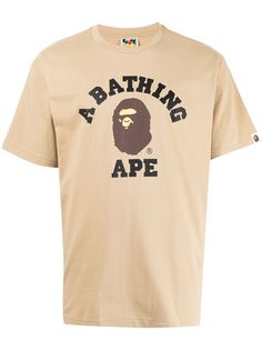 A BATHING APE® футболка с логотипом