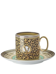 Versace набор Barocco Mosaic из чашки и блюдца