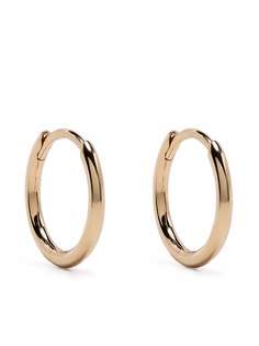 Maria Black серьги-хагги Glossy 9 из желтого золота