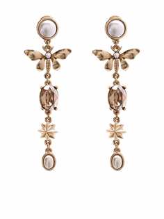 Oscar de la Renta серьги с подвесками