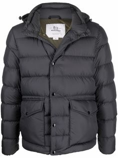 Woolrich пуховик с капюшоном