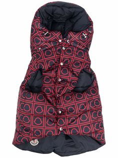Moncler x Poldo пуховик для собаки с логотипом