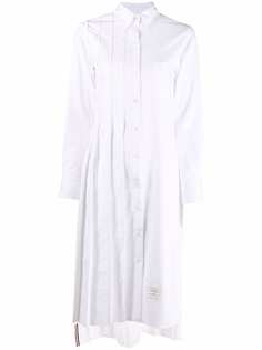 Thom Browne платье-рубашка с длинными рукавами