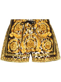Versace плавки-шорты с принтом Wild Baroque