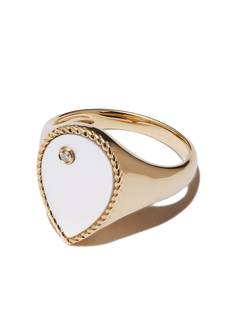 Yvonne Léon кольцо из желтого золота с бриллиантом