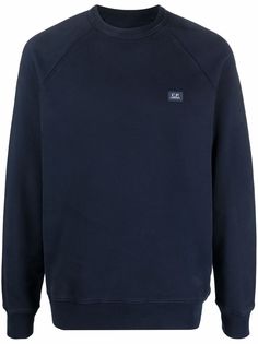 C.P. Company толстовка с нашивкой-логотипом