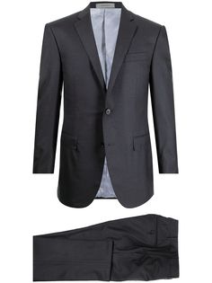 Corneliani шерстяной костюм с однобортным пиджаком