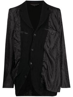 Comme Des Garçons Homme Plus пиджак оверсайз со сборками