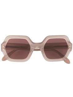 Isabel Marant Eyewear солнцезащитные очки в массивной оправе