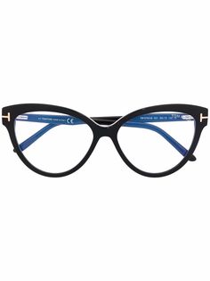 TOM FORD Eyewear очки в оправе кошачий глаз с логотипом